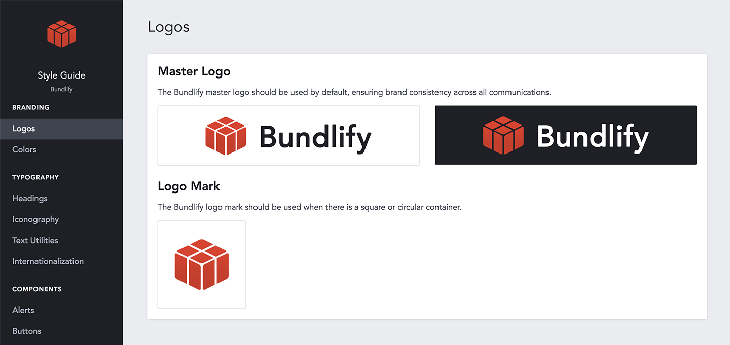 Logo in a Style Guide